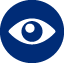 Blue circle icon for LASIK service